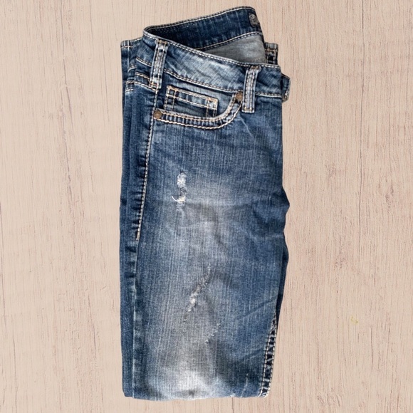 Silver Jeans Tuesday Boot cut 29x31 Medium Wash - Picture 11 of 13
